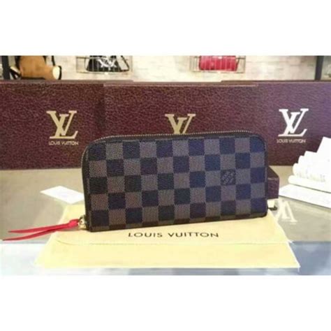 louis vuitton damier ebene canvas clemence wallet replica|Clémence Wallet Monogram Canvas .